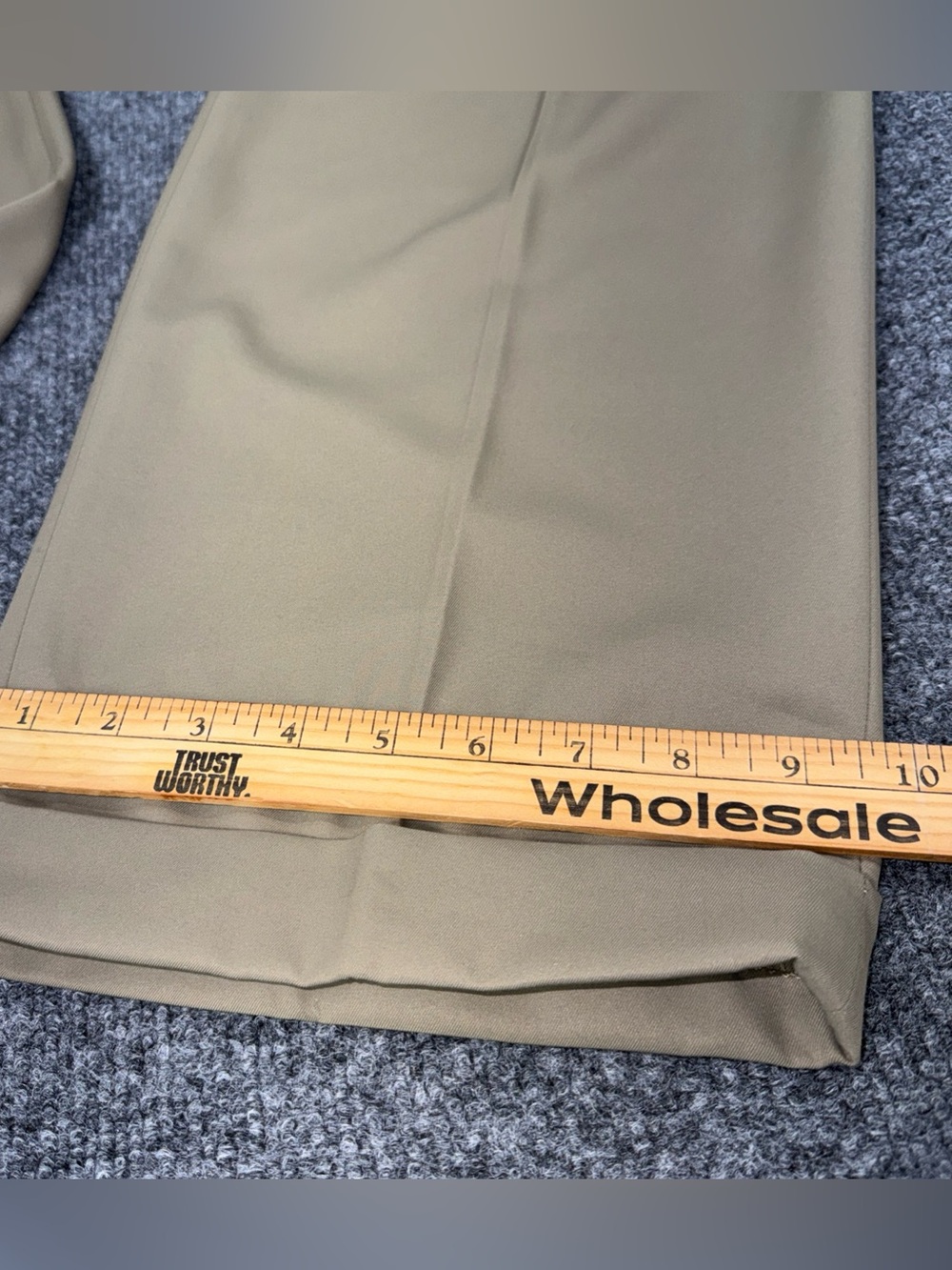 Haggar Classic Fit Super-flex Waistband Mens Pants Slacks 40x31 - Picture 6 of 11